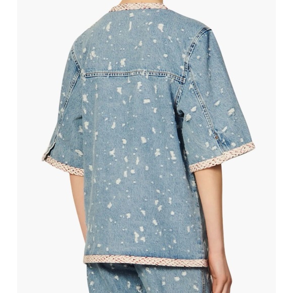 Sandro paris denim shirt - Picture 5 of 5